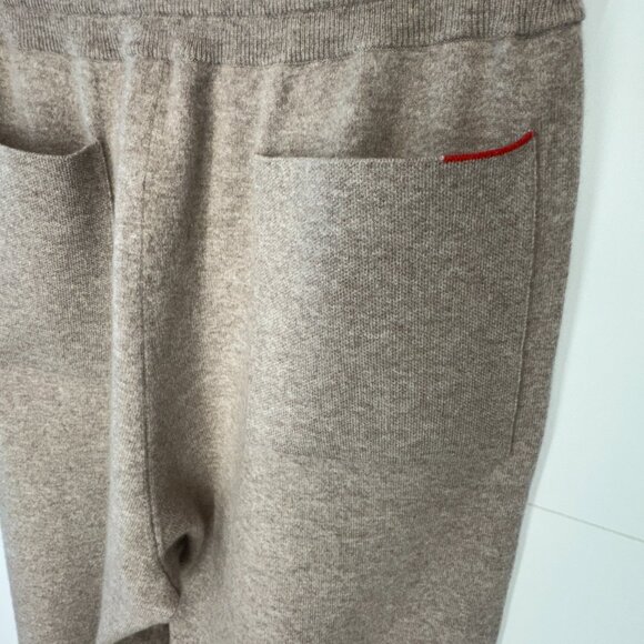 NWT Greyson Clothiers Cashmere KoKo Joggers in Fawn Heather - Picture 6 of 14